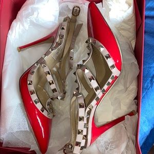 Fairly Worn Red Valentino Heels
